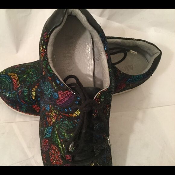 ALEGRIA ESSENCE STAINED GLASS  LACE-UP SNEAKERS 41 - Picture 4 of 11